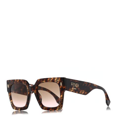 FENDI Acetate FF Sunglasses FF 0457/G/S Havana